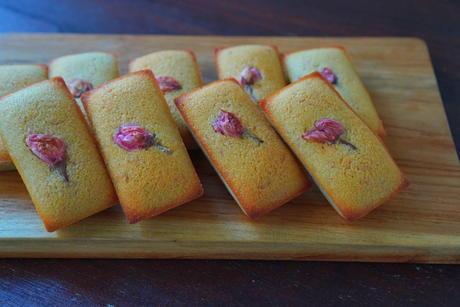Gluten-Free Sakura Financier (French Almond Cake) Recipe