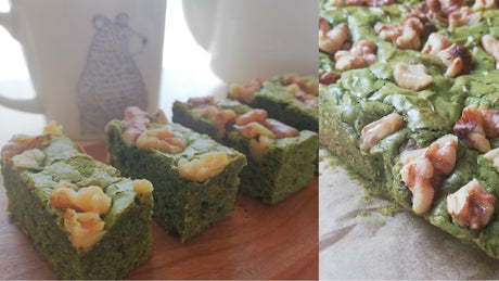 Enjoy the Rich Taste - Matcha White Brownie Recipe - - Yunomi.life