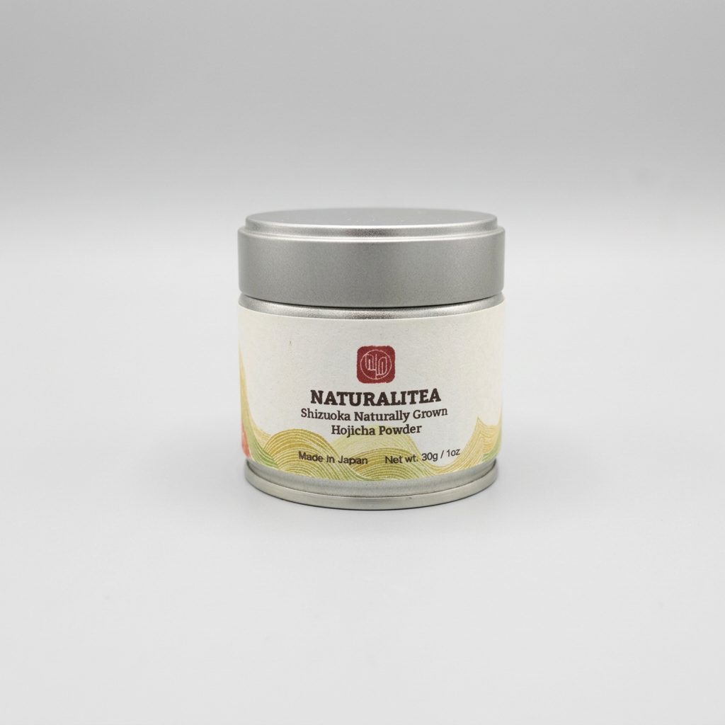 #0058 NaturaliTea: Shizuoka Hojicha Powder - Roasted Tea Leaf Matcha, Naturally Grown