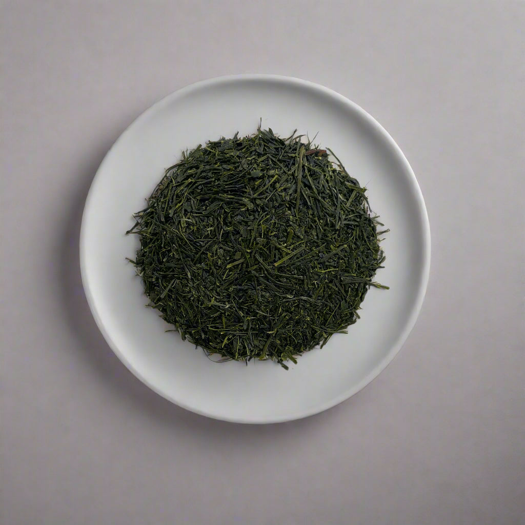 Kikizu-teepuutarha - Ooiwase-kultivar Fukamushi Tamaryokucha Sonogista, Nagasakista