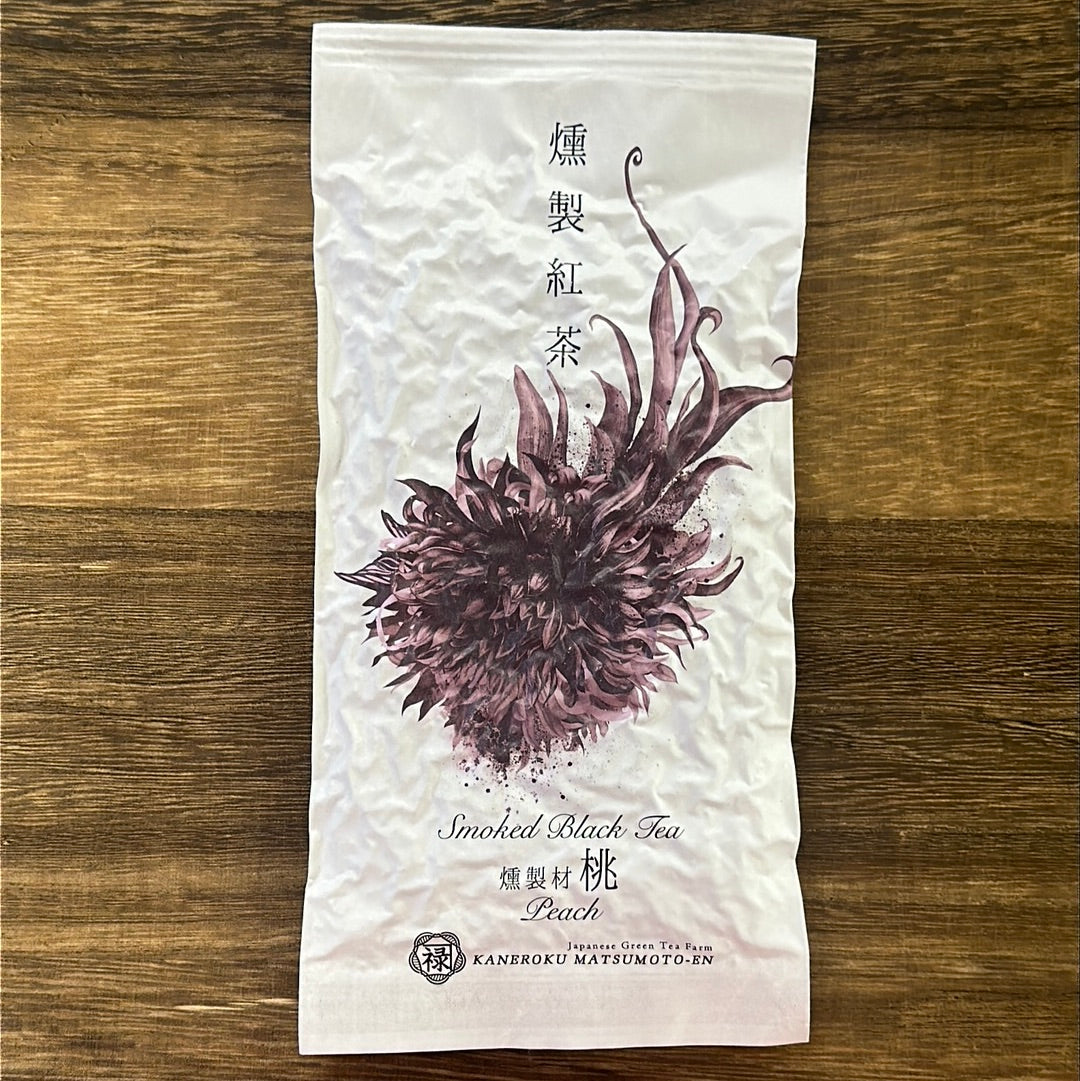 #0371.S5 兼六松本茶園:桜の木のスモーク紅茶 燻製紅茶 桜