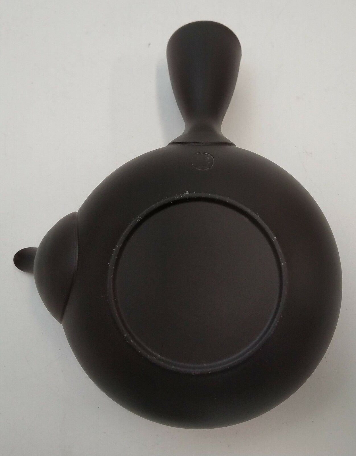 Takasuke Kiln (Y116) 高資陶苑: Tokoname Kyusu Tea Pot, Black, Asamaru Ceramic Mesh Strainer 300 ml