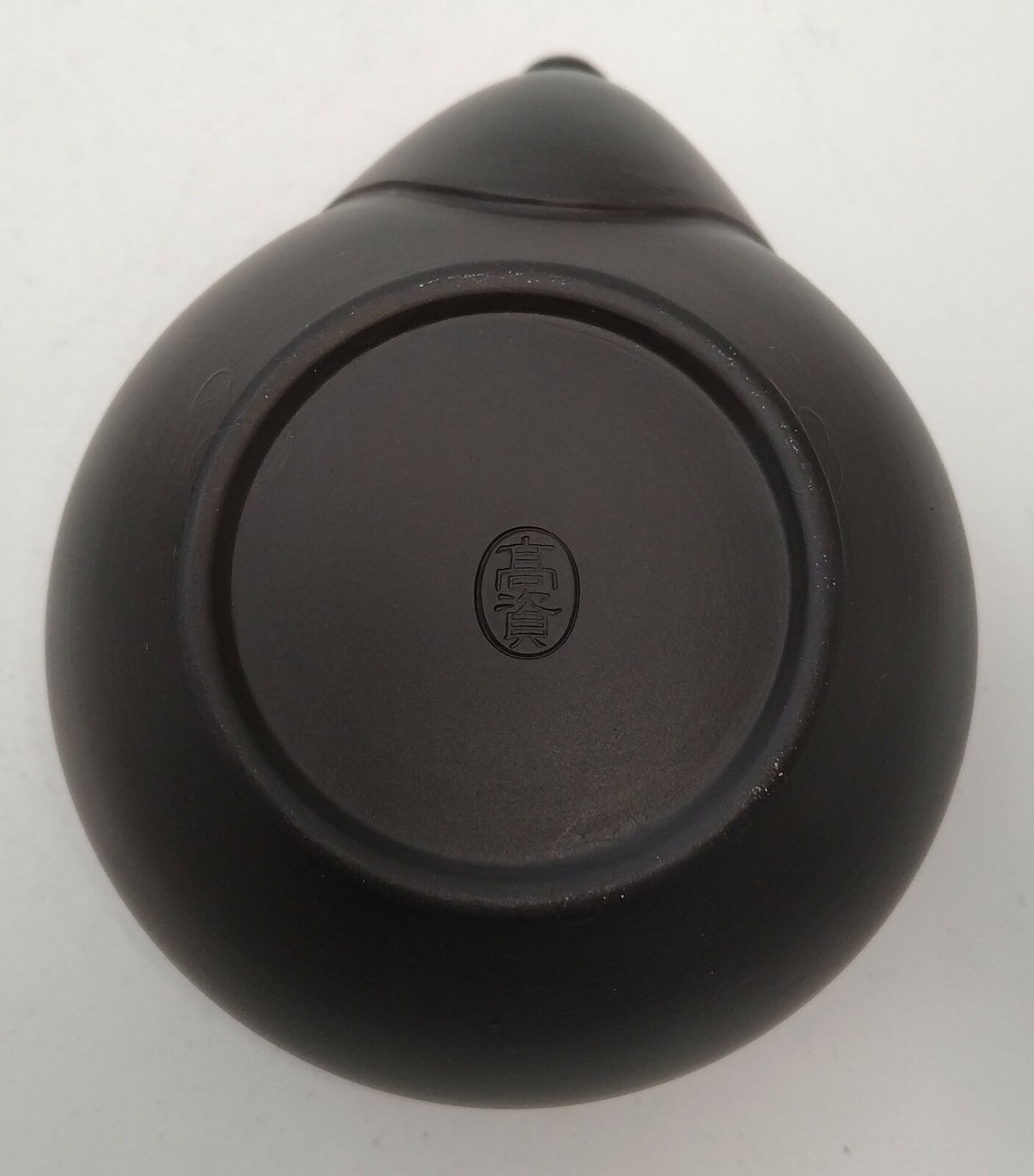 高助窯 (Y122) 高資陶苑: 常滑宝瓶 急須 黒 セラミックメッシュストレーナー 160ml