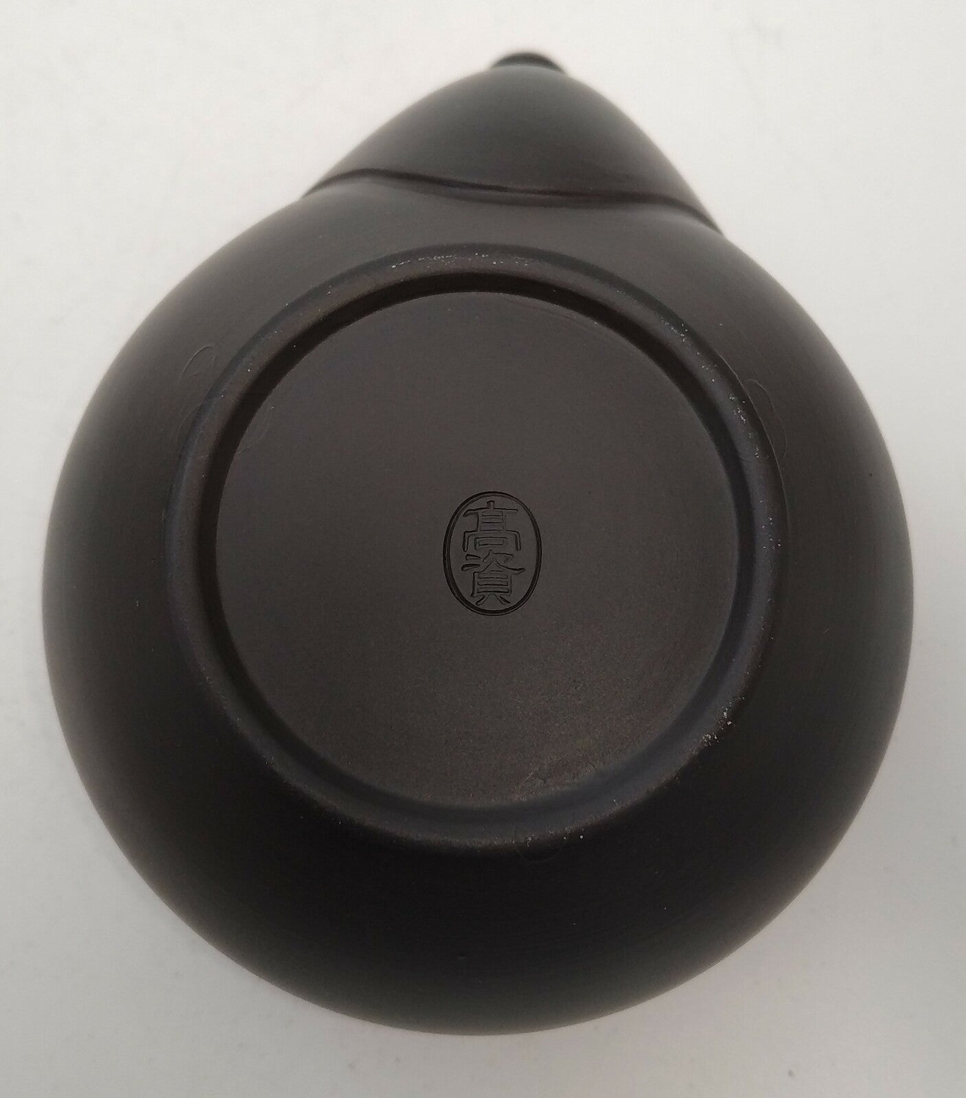 高助窯 (Y122) 高資陶苑: 常滑宝瓶 急須 黒 セラミックメッシュストレーナー 160ml