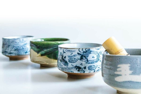 Oda Pottery: Sazanami Design posliinimukikuppi (sininen) 小田陶器さざなみマグカップ(ブルー)