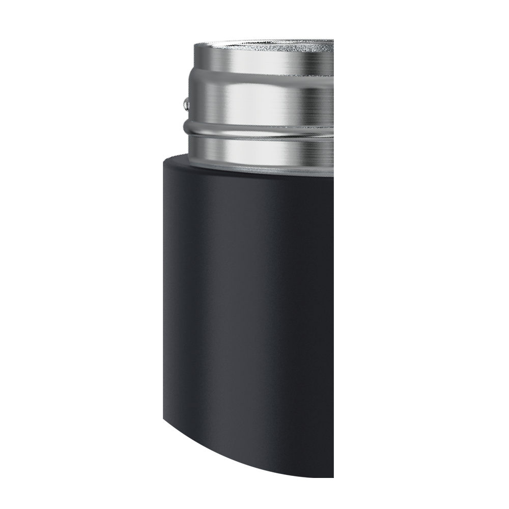 Lalaluctus Tea Bottle - Stainless Steel Tumbler with Tea Strainer - Cream White - 400 ml