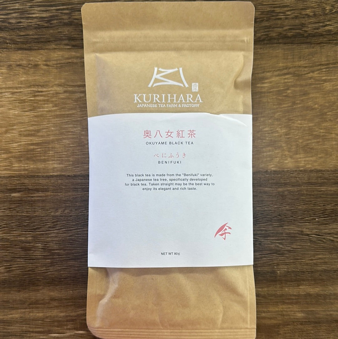 #0080.F2 栗原茶 #18: 奥八女紅茶 べにふうき べにふうき