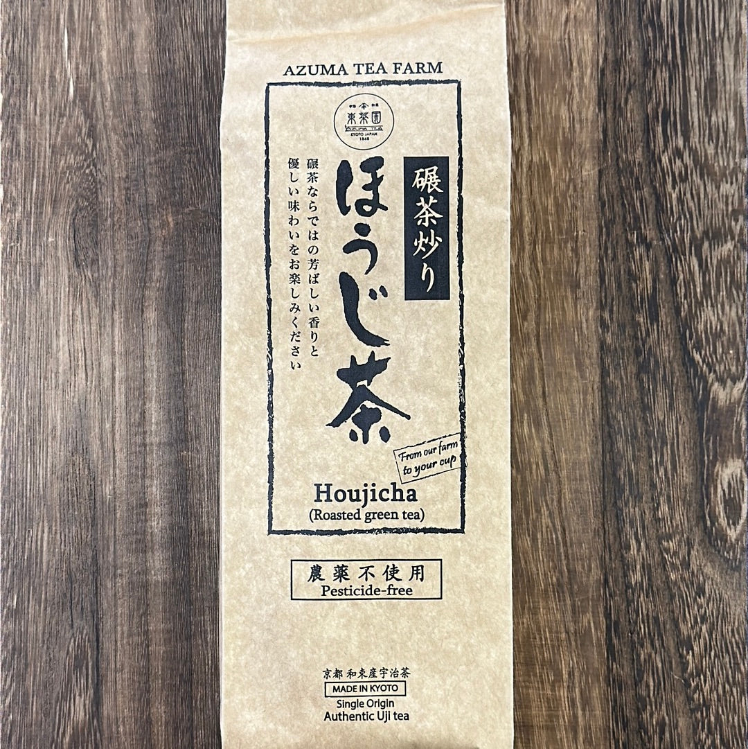 #0105.K6 あずま茶園:焙煎碾茶ほうじ茶 碾茶炒りほうじ茶