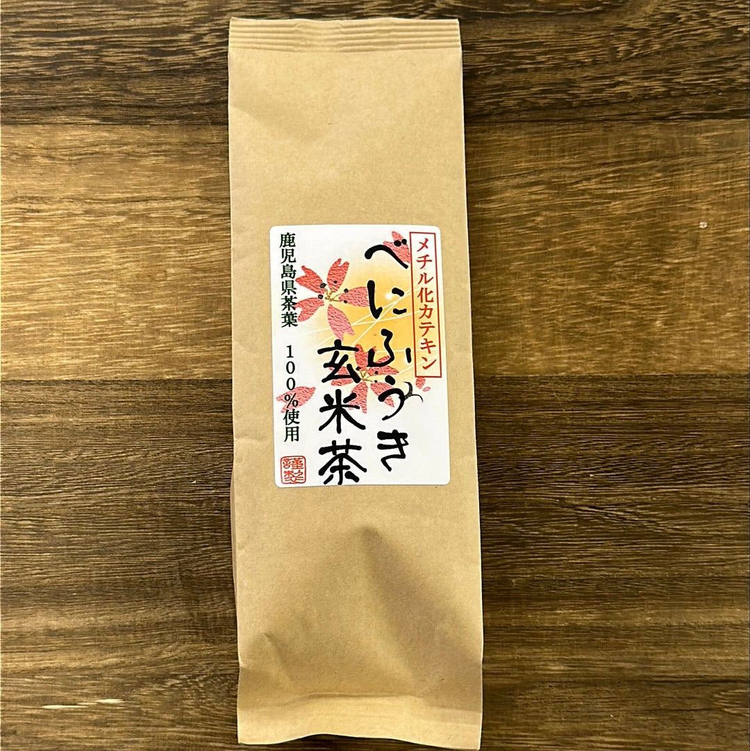 #0300.K2古市製茶:#15 べにふうき玄米茶 150g