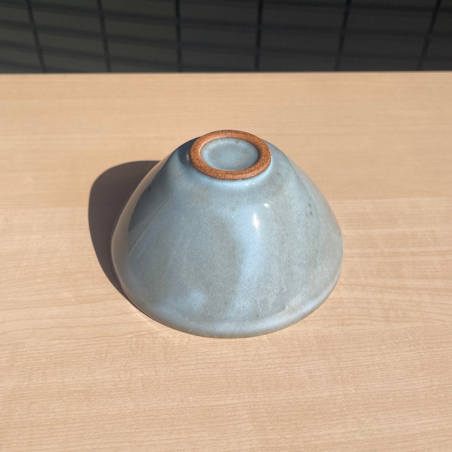 Blue Hagi Natsume Matcha Bowl