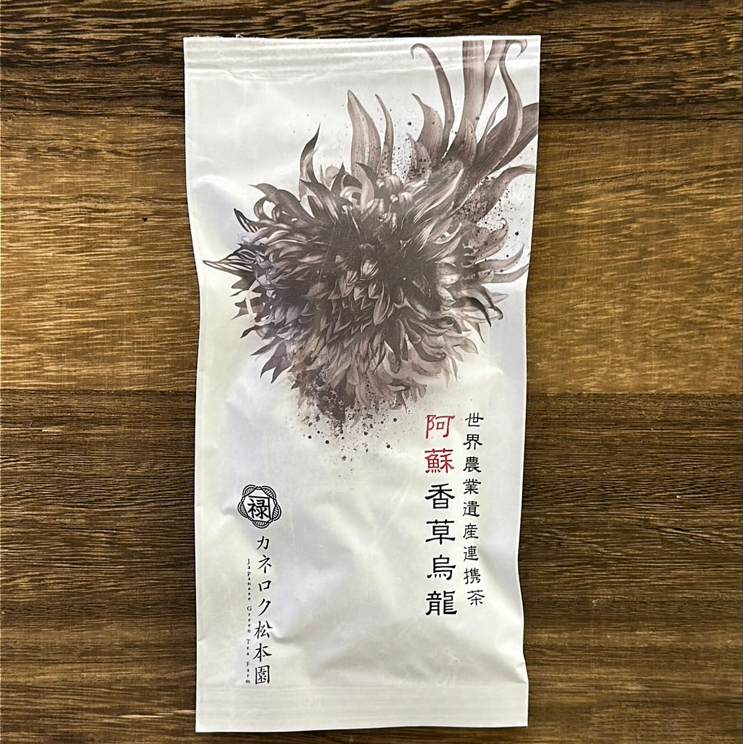 #0373.S5 松本兼六茶園:静岡烏龍茶ティーバッグ カモミールの花入り