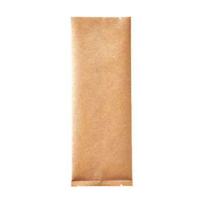 Seiwa 50661: Matcha Bags, Craft Brown Flat Bags for Samples (55x150 mm)