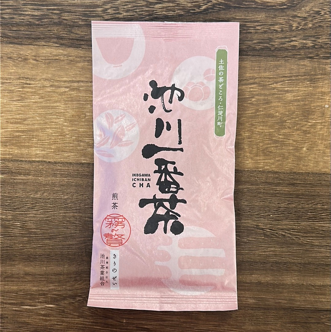 #0856.K4:池川一番茶 煎茶「霧の贅」|池川茶業組合