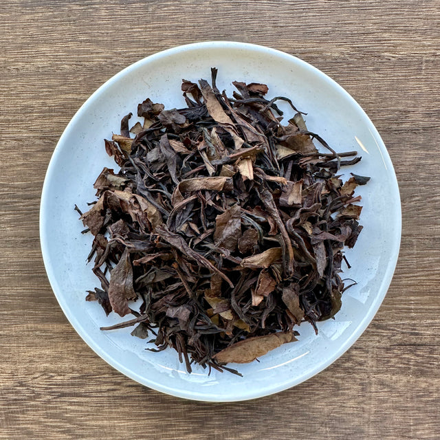 Saeakari cultivar wakocha japanese black tea, second flush summer harvest from Shizuoka, Japan