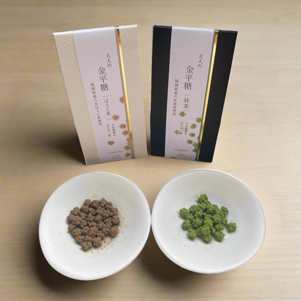 Harano Seicha: Yame Matcha Konpeito Candy 大人の金平糖 抹茶