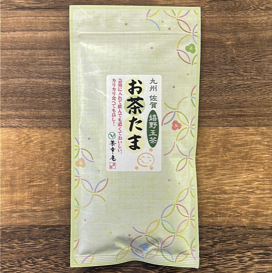 #0187.S1 茶香庵:嬉野緑茶、お茶玉嬉野玉茶、お茶たま (H841)
