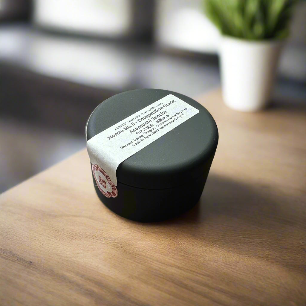 #0398.S5 ケインズティー: 2025 本酢 No. 5 - コンペティショングレード 静岡県川根産浅虫煎茶