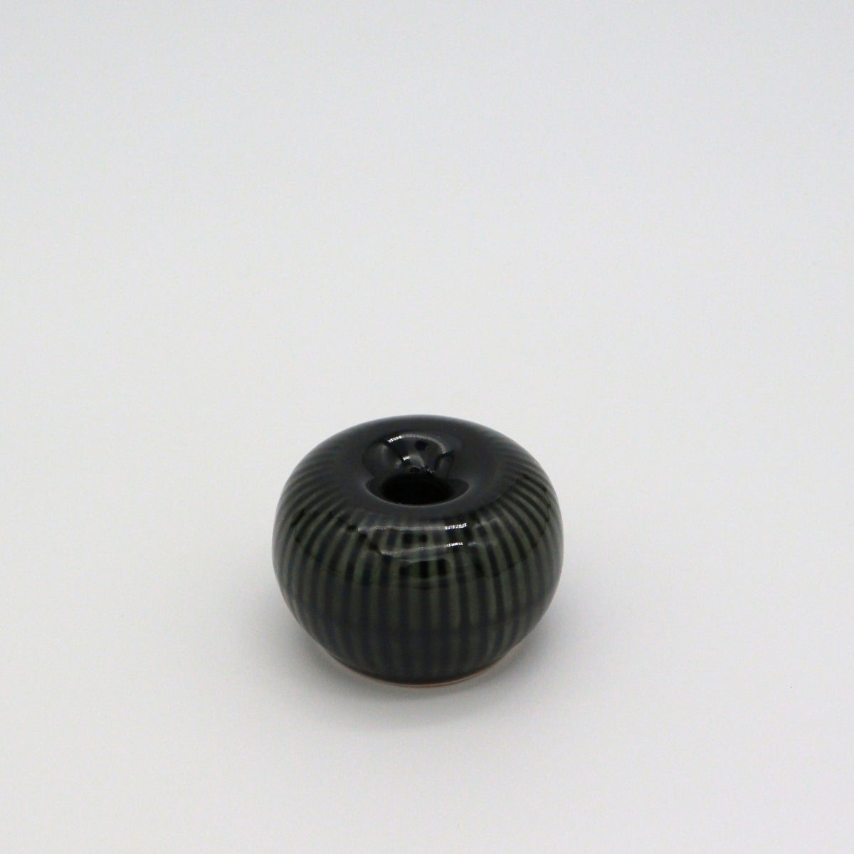 Minoyaki Matcha Whisk Holder (Green) / 茶筅くせ直し(緑)
