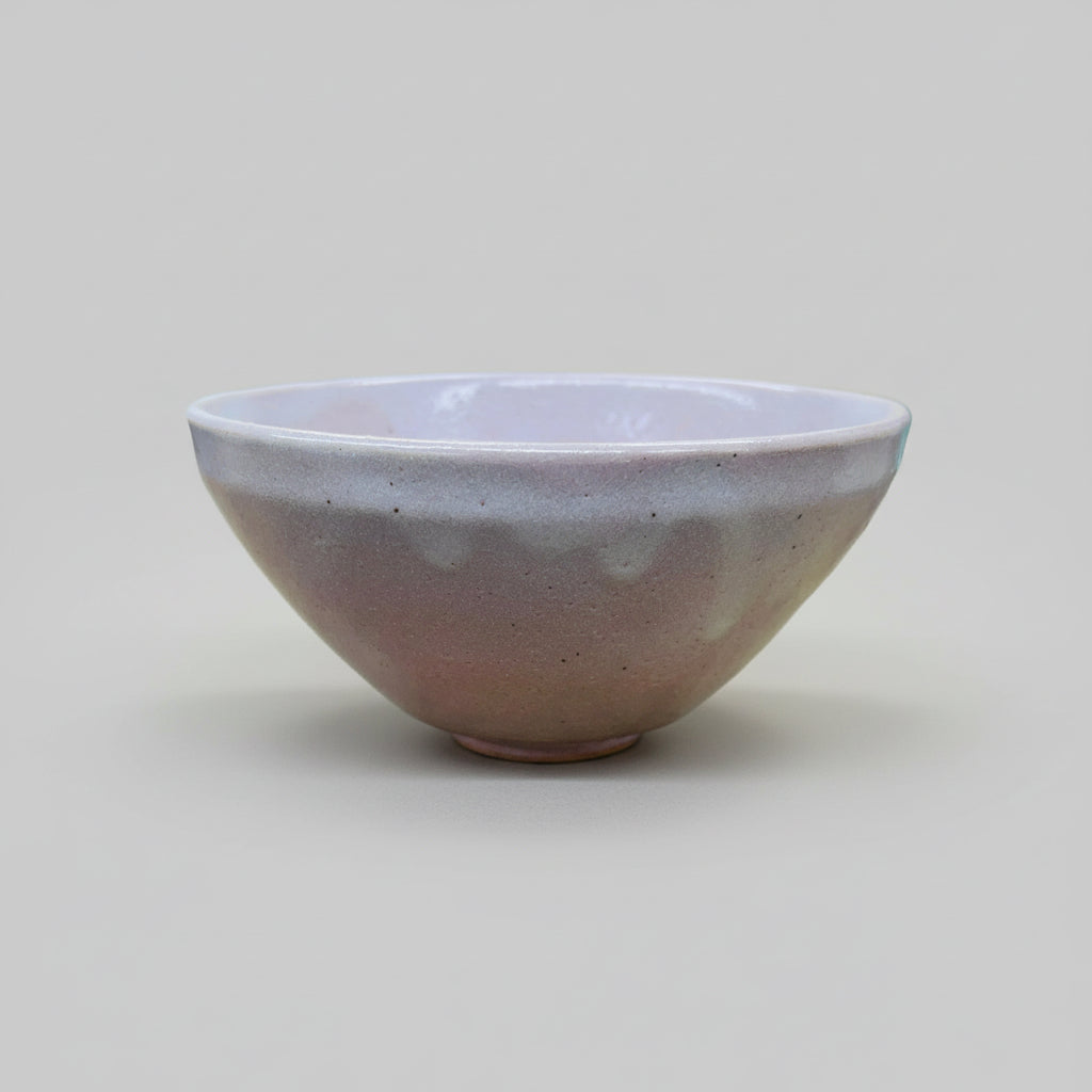 Pink Shino Natsume Matcha Bowl ピンク志野夏目抹茶碗 【日本製 陶器】