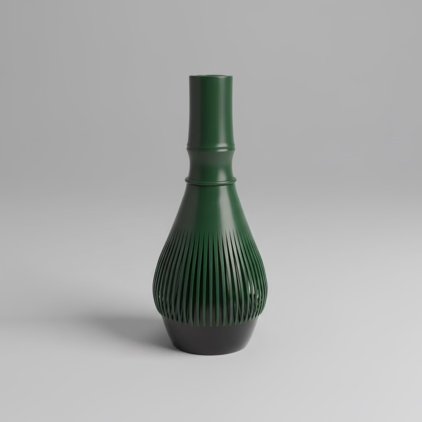 Resin Matcha Tea Whisk green yunomi.life