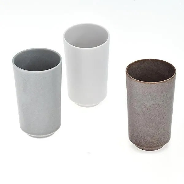 Kanesho Toki: Modern Tall Yunomi Teacup / モダン長湯呑
