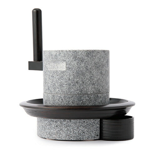 中山石工:個人用抹茶石臼(大)