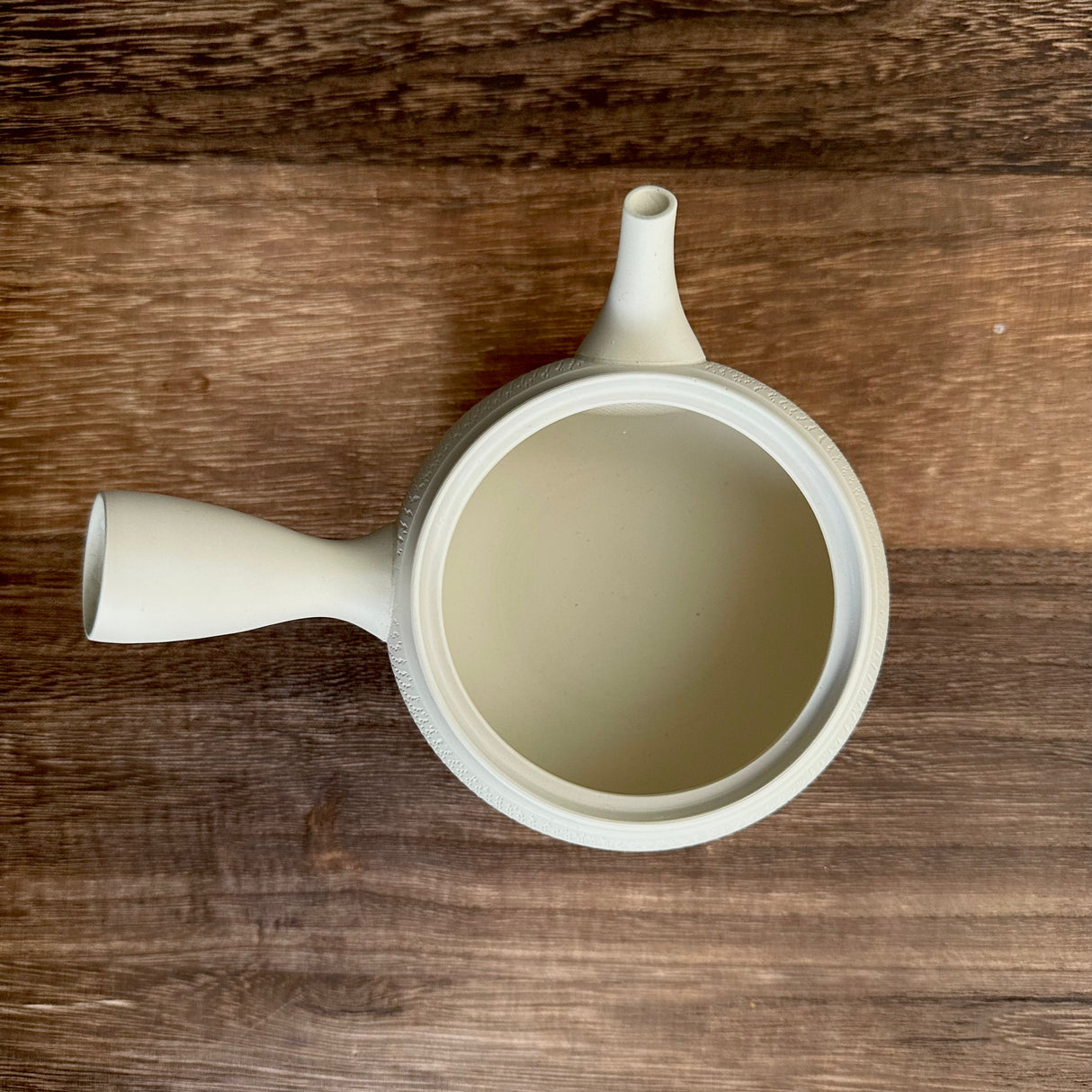 ヤマキイカイ F252/F251x2: 常滑白急須と湯呑2個のセット 常滑陶仙白茶器揃い