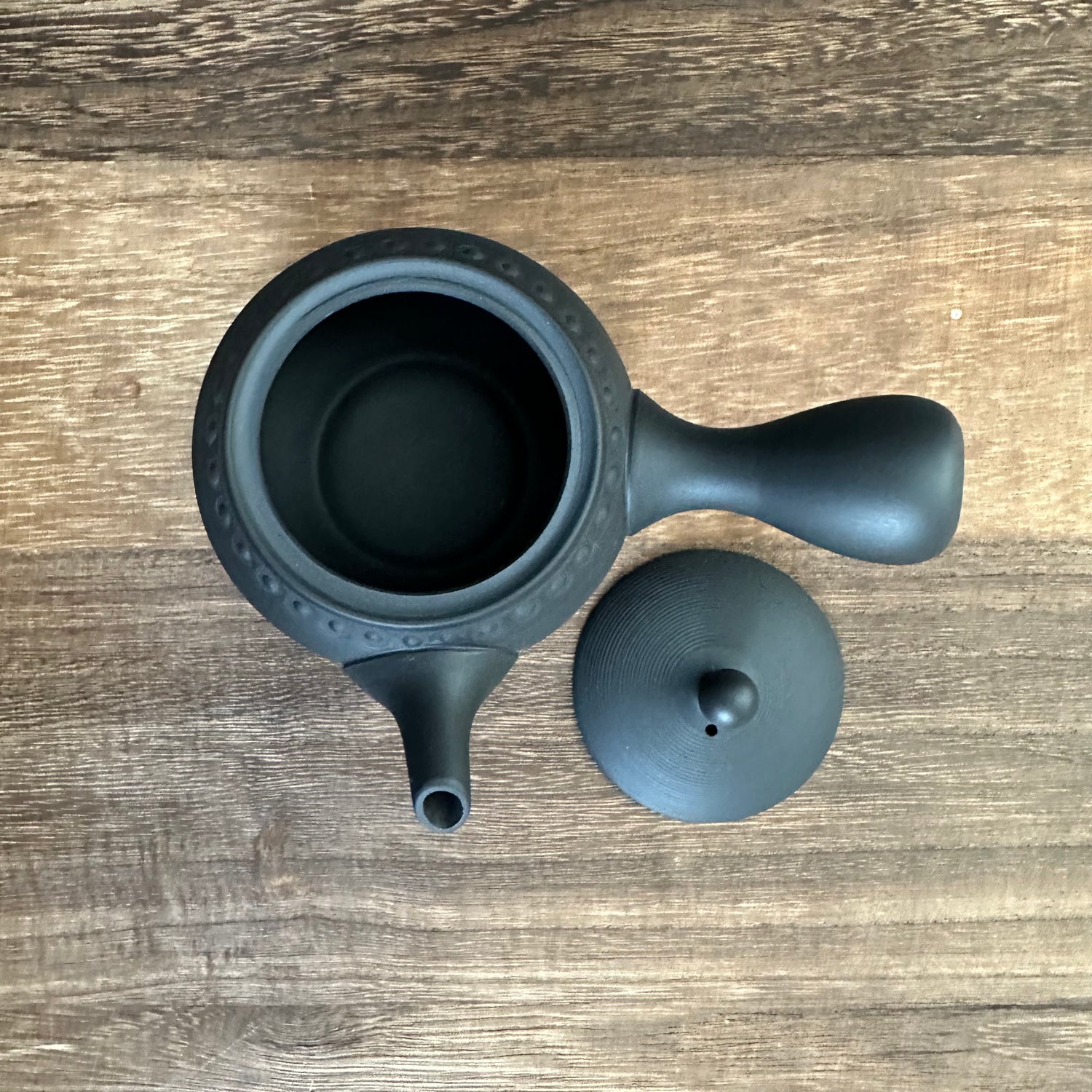 祥鳳窯 M242:常滑急須(190cc)常滑昭萠黒泥小丸あられ急須