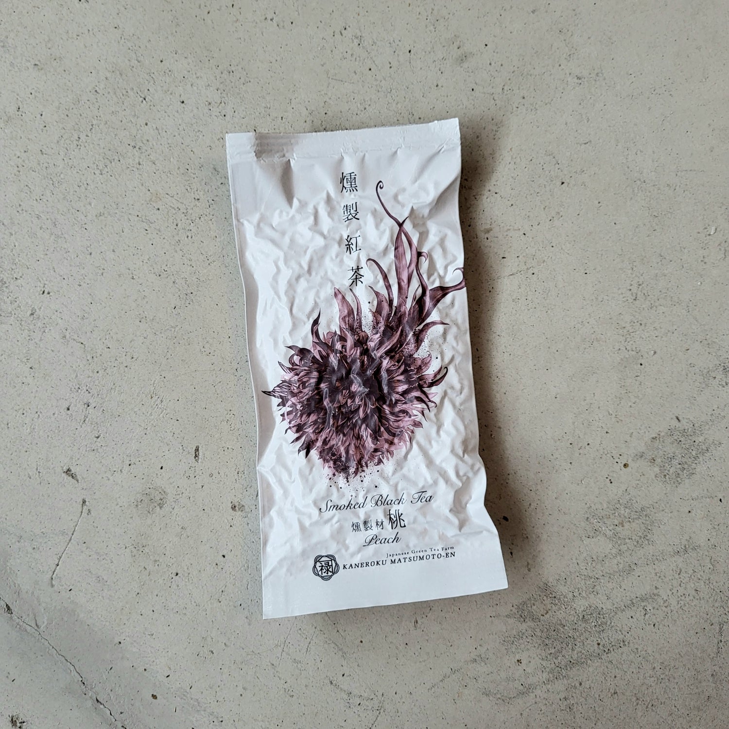 #0370.S5 兼六松本茶園:ピーチウッドスモーク紅茶 燻製紅茶 桃