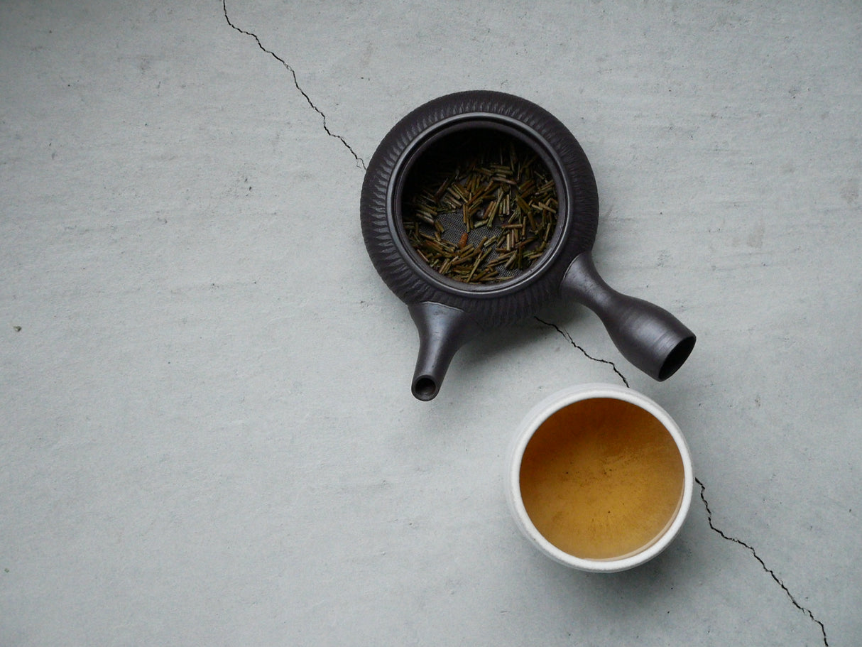 #0236.JX加賀棒茶玄米 - 石川県産自然栽培の焙煎茶葉と炒り米