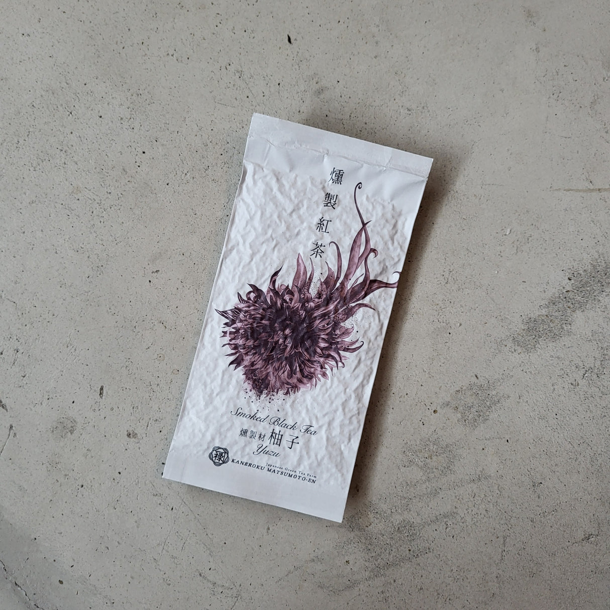 #0382.S5 兼六松本茶園:ゆずウッドスモーク紅茶 燻製紅茶 ゆず