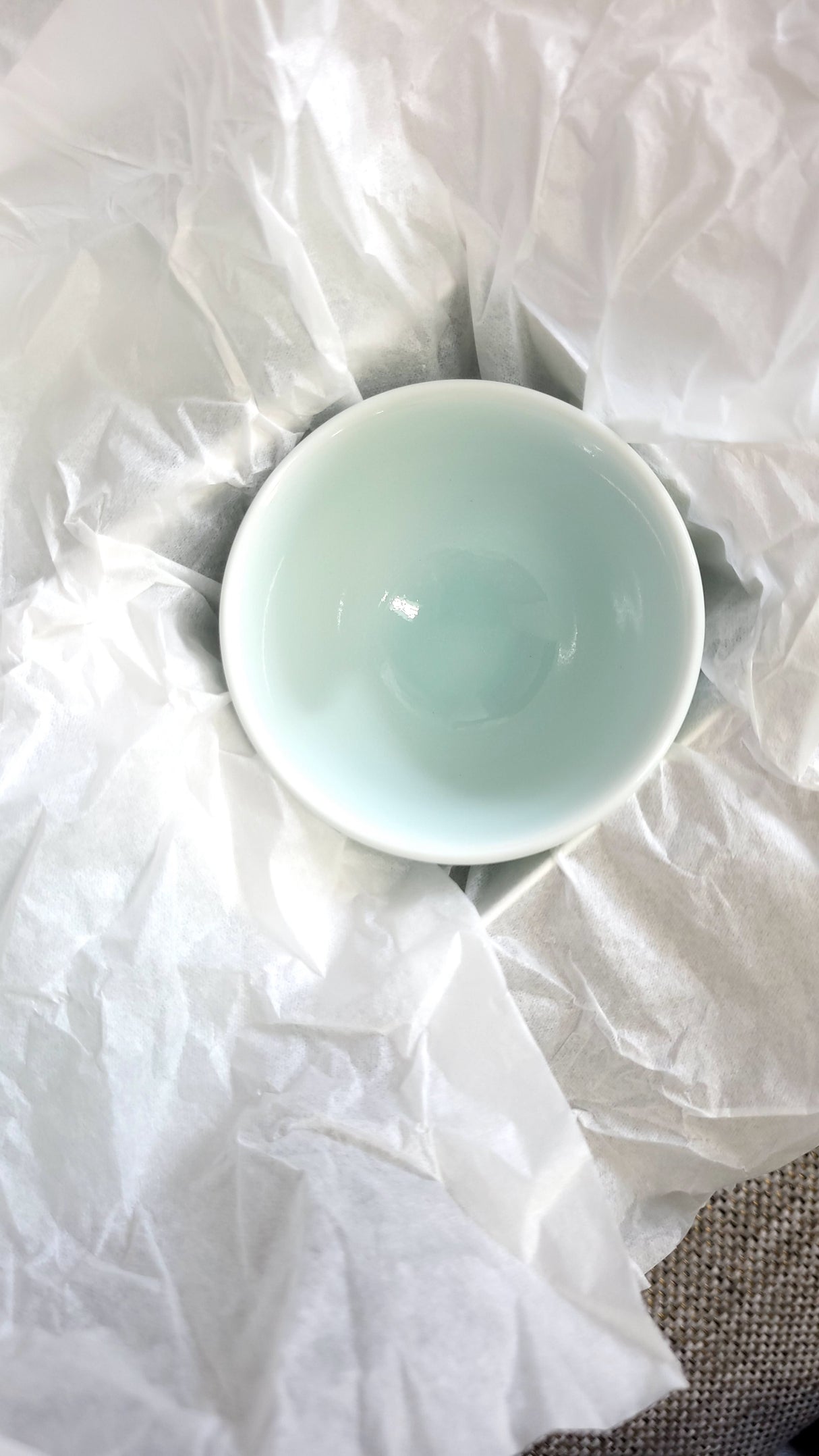 西海陶器:波佐見焼 青磁 急須セット - 急須+ティーカップ2個