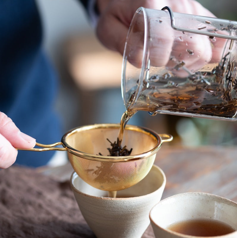 三雪:抹茶茶こし(ゴールド)