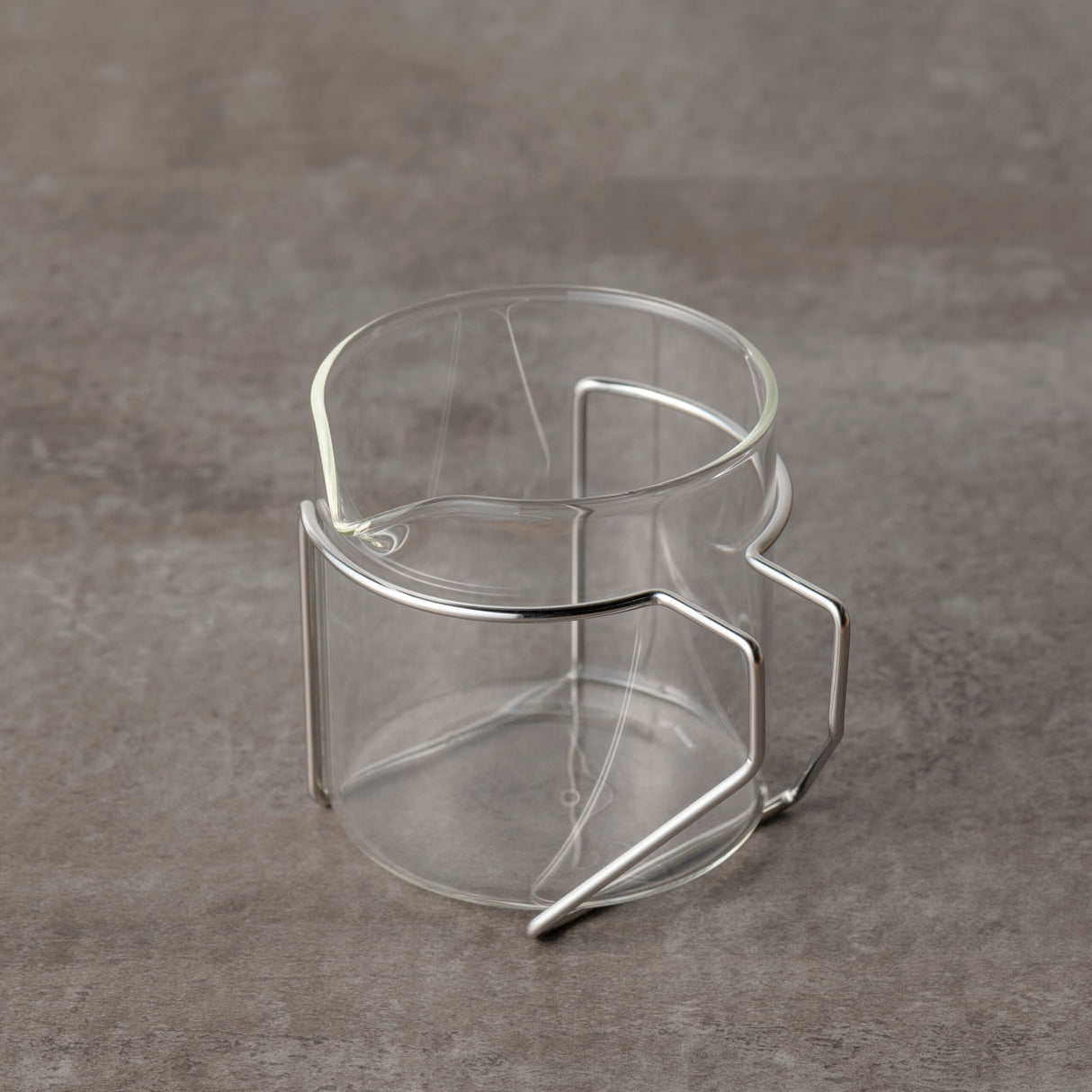 スリースノー:茶こしとガラス急須セット(ピンクゴールド)