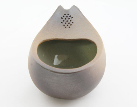 Fujisou: Bankoyaki Hitoshizuku Kyusu Tea Pot (100 ml) ひとしずく(小) - Yunomi.life