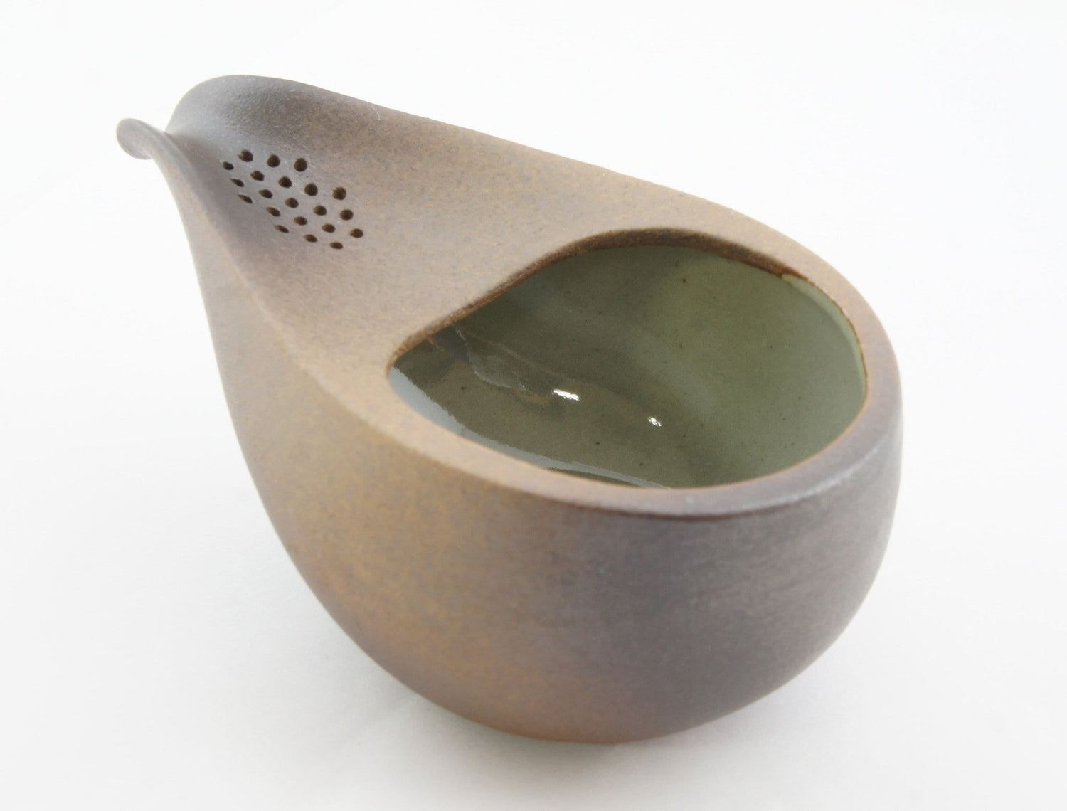 Fujisou: Bankoyaki Hitoshizuku Kyusu Tea Pot (100 ml) ひとしずく(小) - Yunomi.life