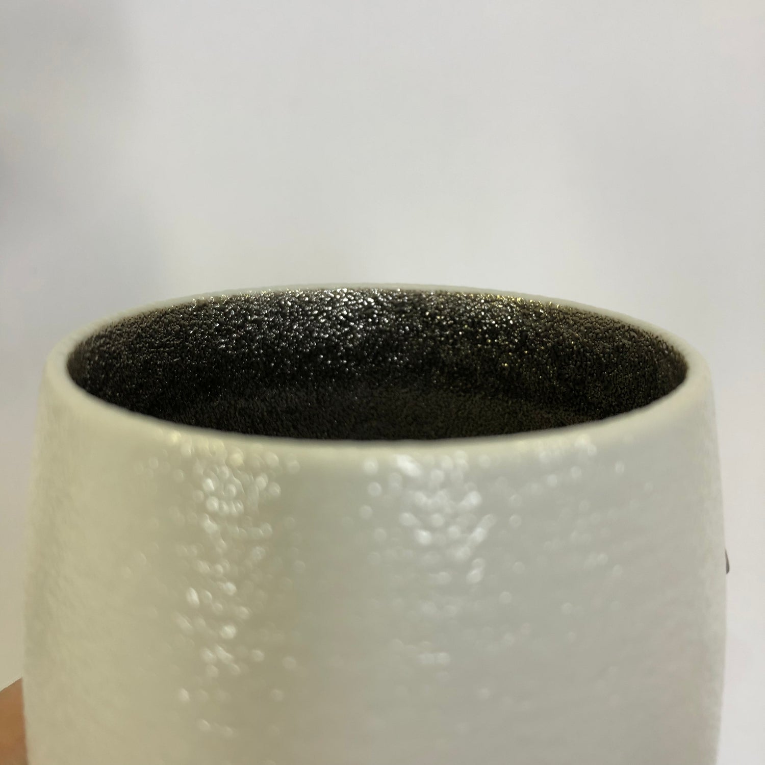 奥川陶器:スノーバルーンカップ シルバー