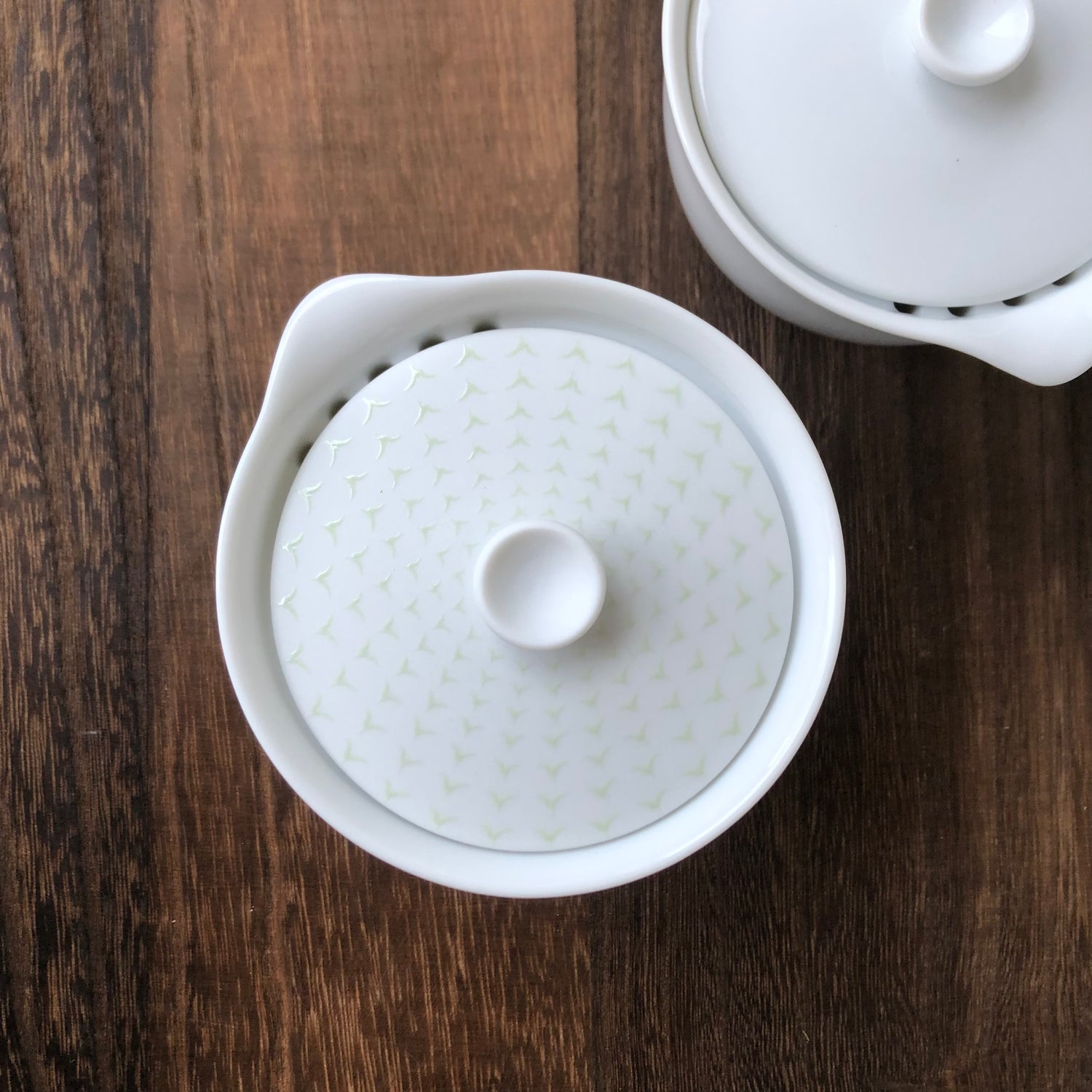 ヤマニ - ミヤマ食器 茶伯宝瓶 玉露グリーン(絞り出し)