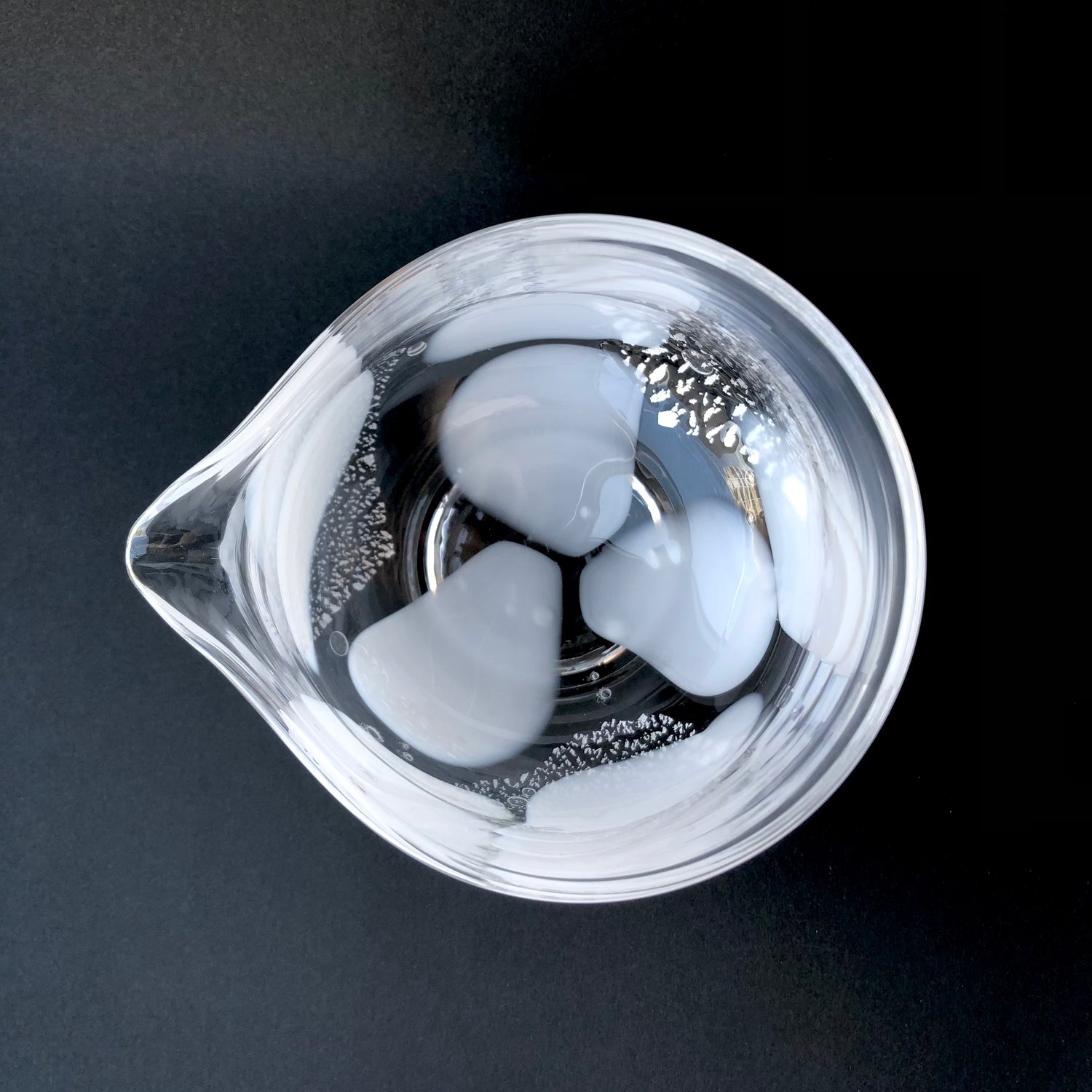 翠華園:片口茶わん 注ぎ口付き抹茶碗(巴・巴)