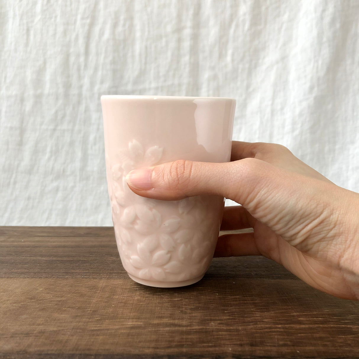 Yamani - Miyama Astiat: Sakura Yunomi Tumbler Pink