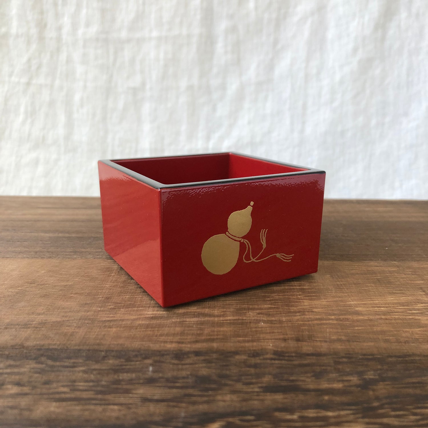 美山:枡2号 赤 - ひょうたん