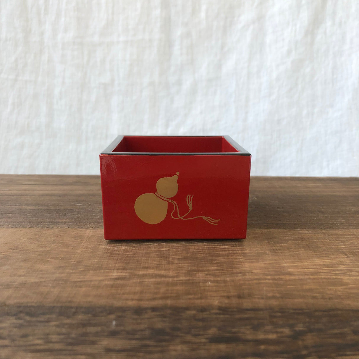 美山:枡2号 赤 - ひょうたん