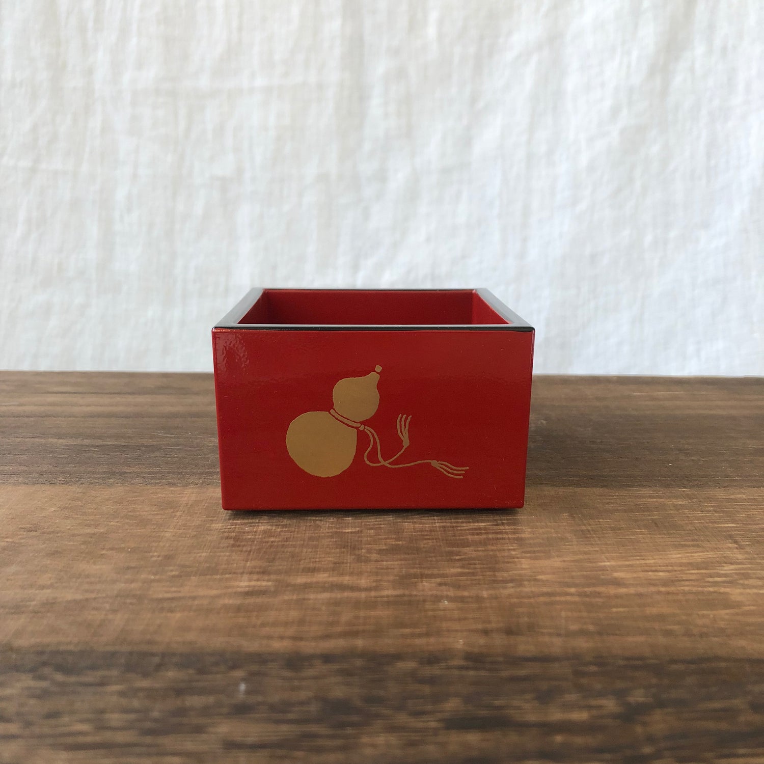 美山:枡2号 赤 - ひょうたん