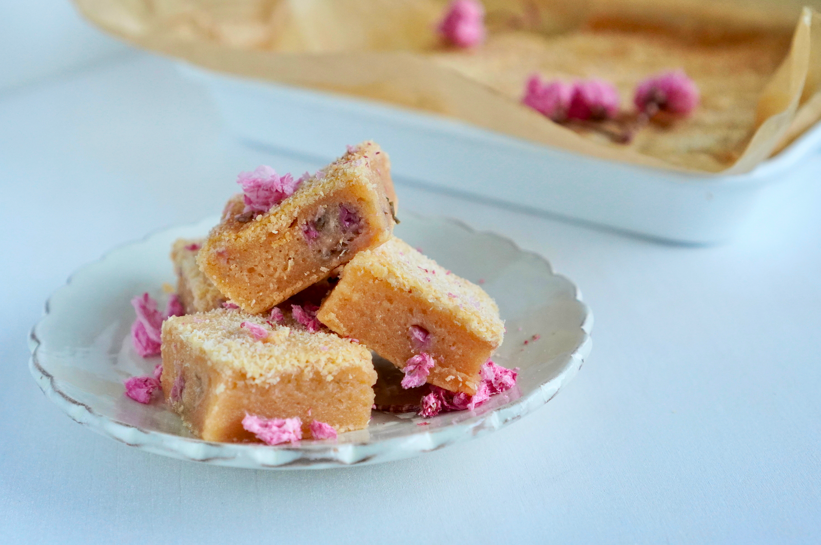 Sakura Butter Mochi Recipe