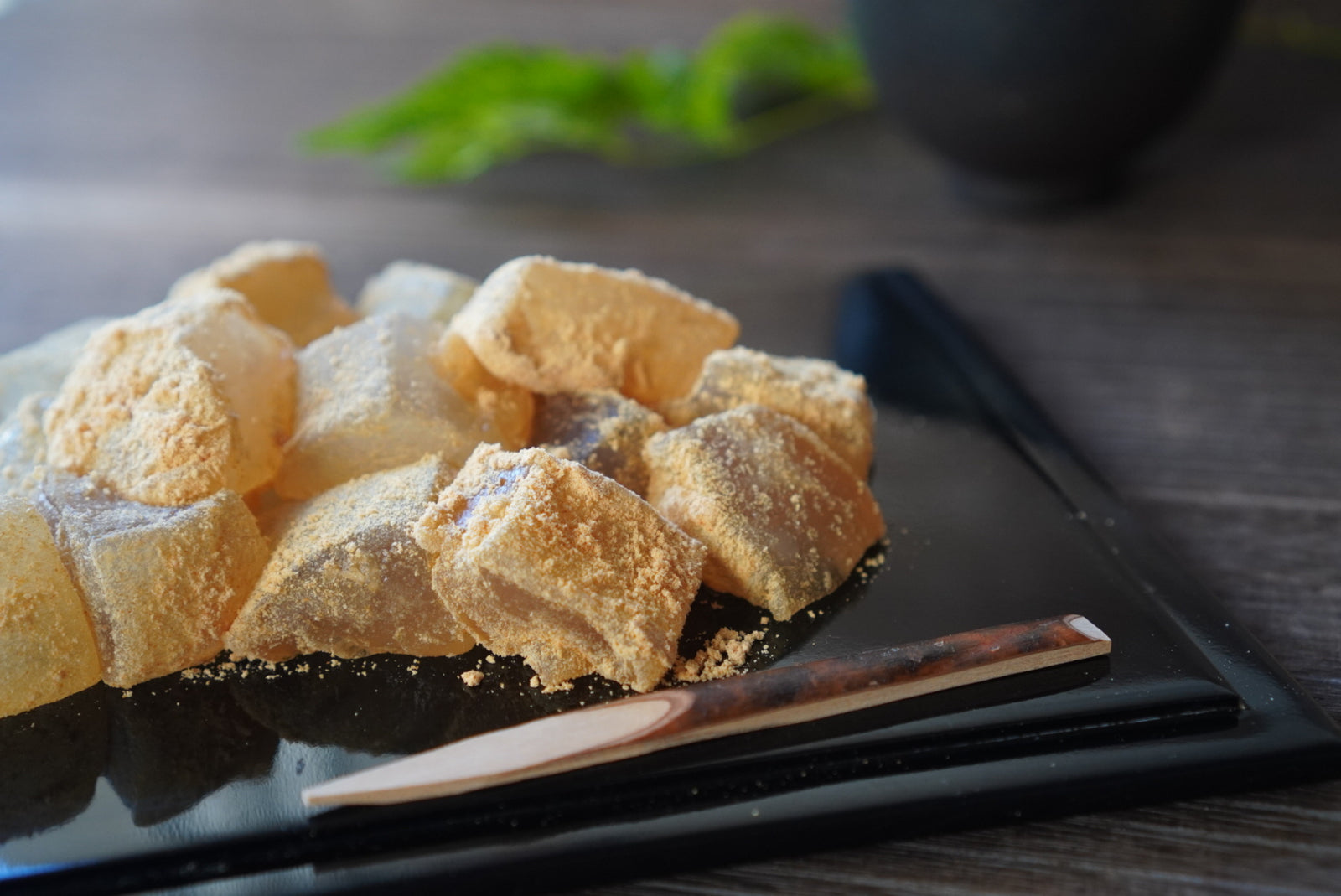 Warabi Mochi with Wasanbon Sugar Recipe