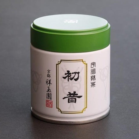 What do the terms “mukashi” and “shiro” mean in the names of matcha products from traditional brands?