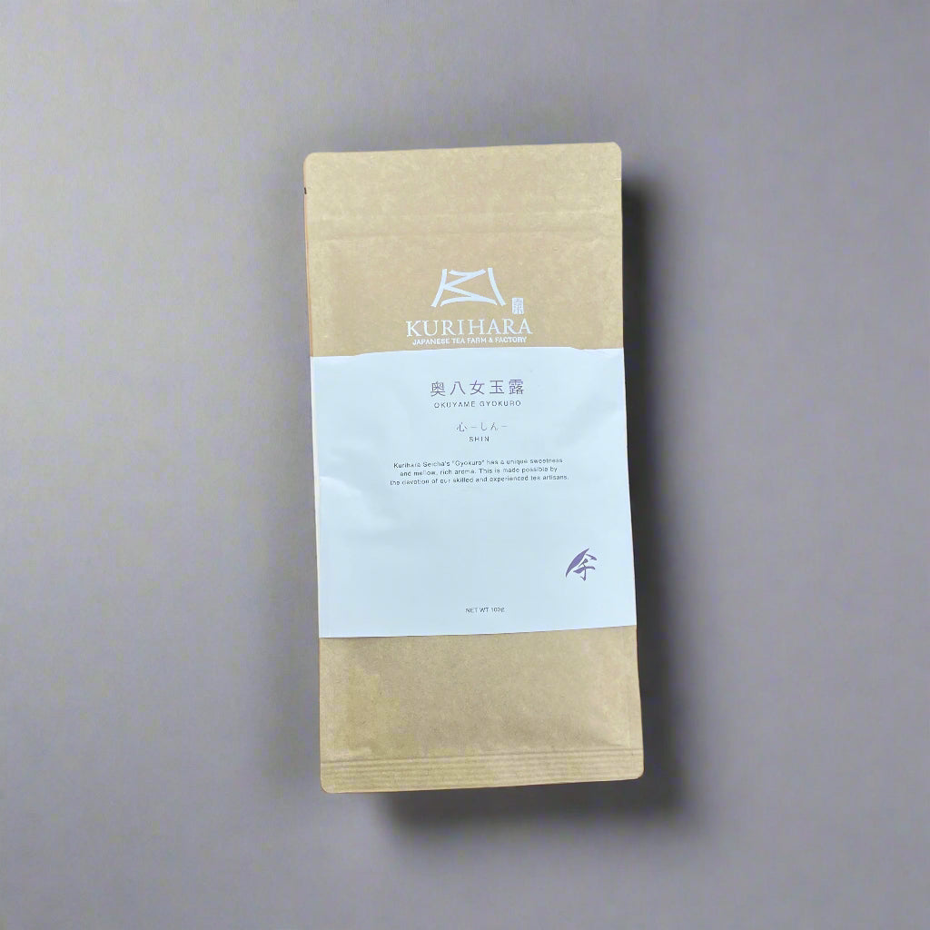 #0067.F2 Kurihara Tea: Shin 心 (Heart) - Premium Gyokuro Green Tea
