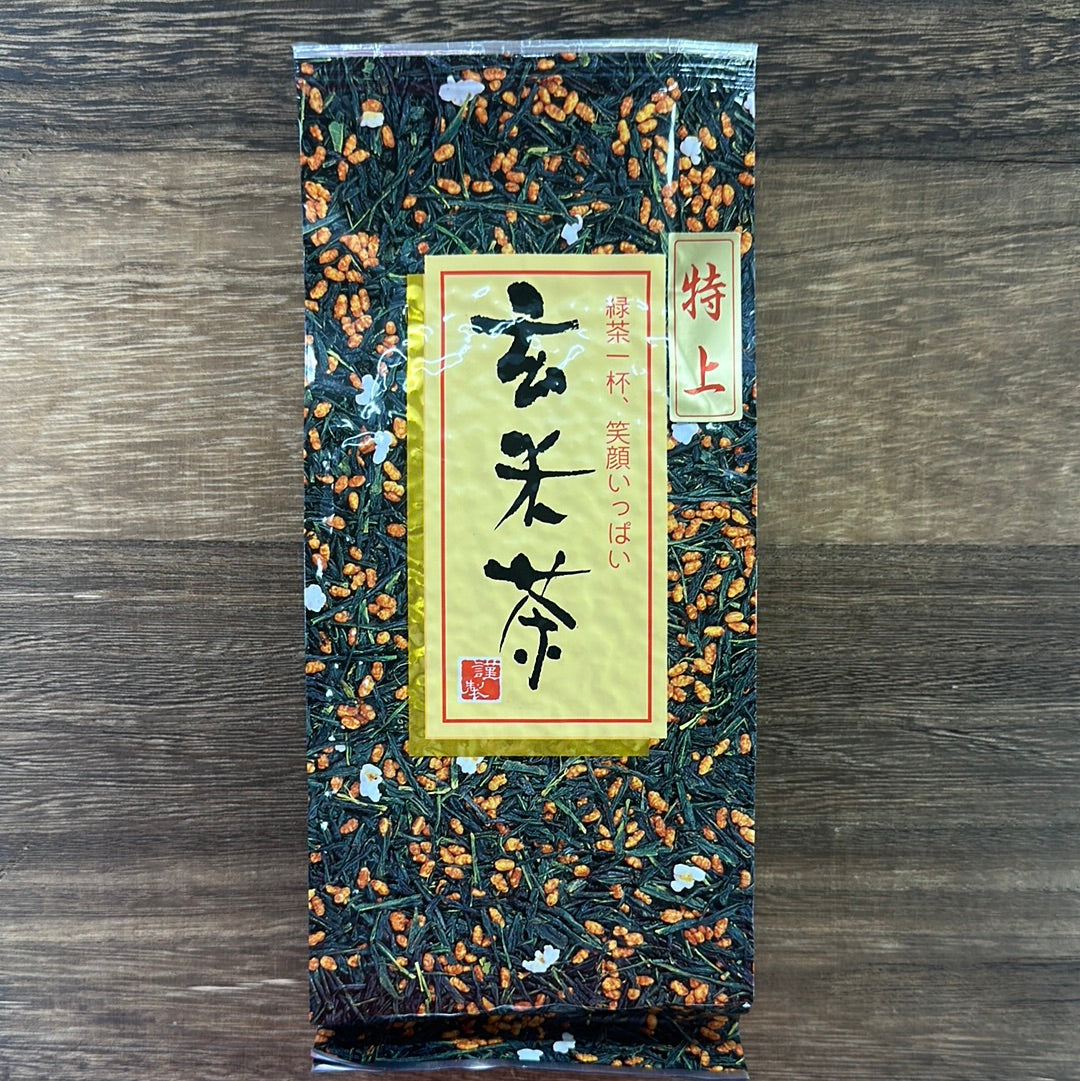 #0266.F2 Chiyonoen Tea Garden: #17 Mountain-Grown Superior Genmaicha 上玄米茶 (Naturally Grown)