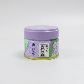 #1145 AOI Seicha: Nishio Matcha - Miyo no Shiro,  Stone mill ground Usucha Matcha (20g) 御薄茶、美代の白 yunomi.life