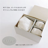 SALIU -YUI- Dobin Tea Pot & Cups Gift Set (White)【結】土瓶急須 ギフト（白）